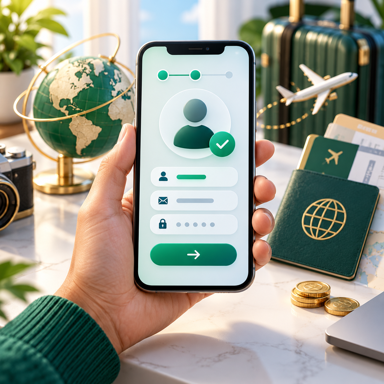 Create an account to access global task entries