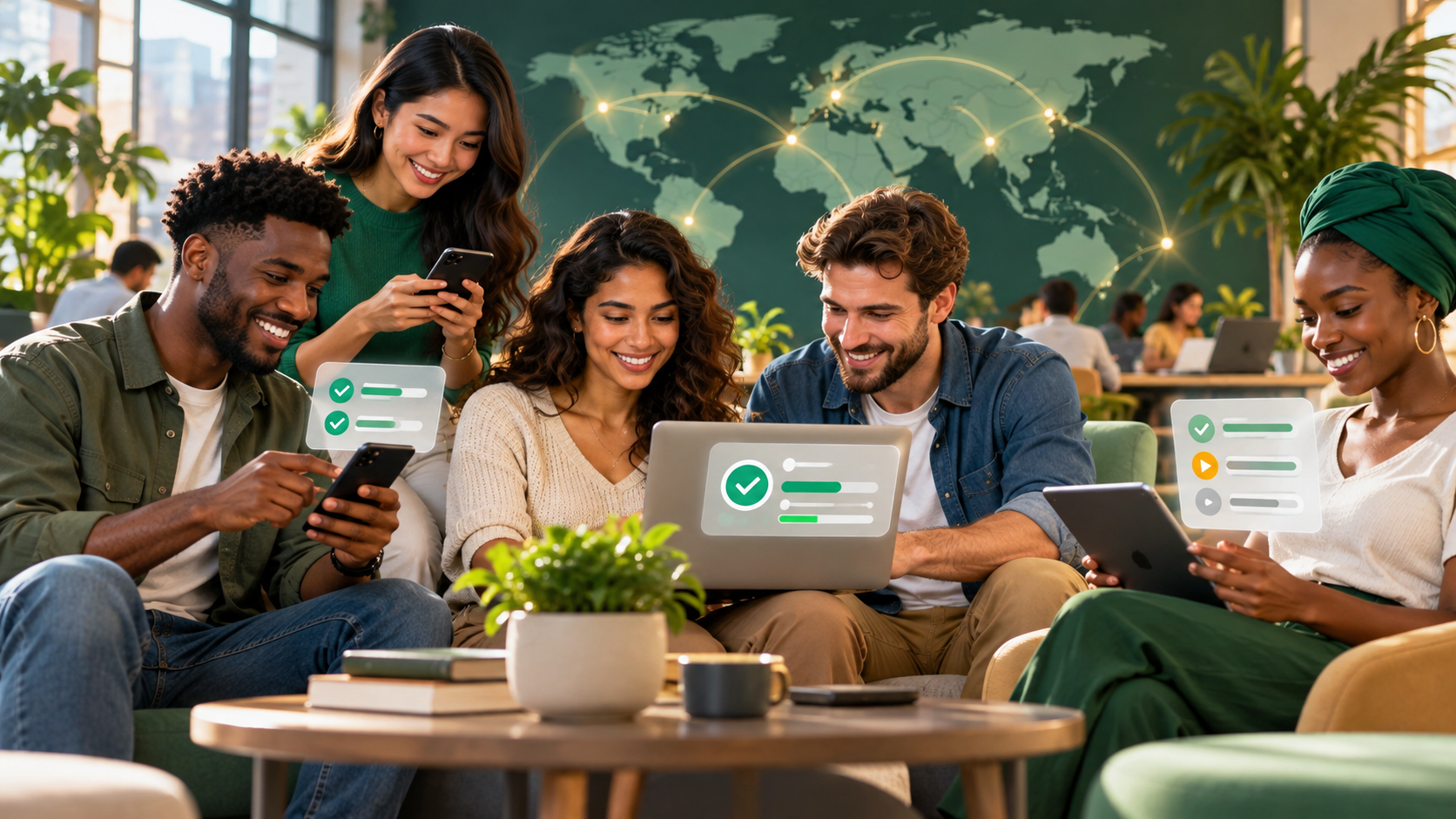 Starting from global mobile task scenarios