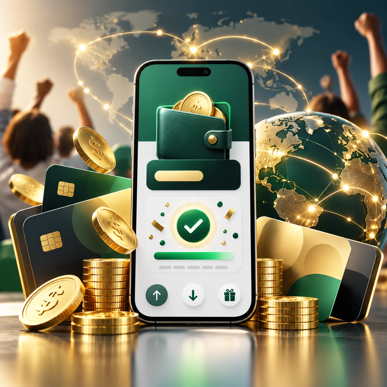 Invite friends and follow up on rewards and withdrawals