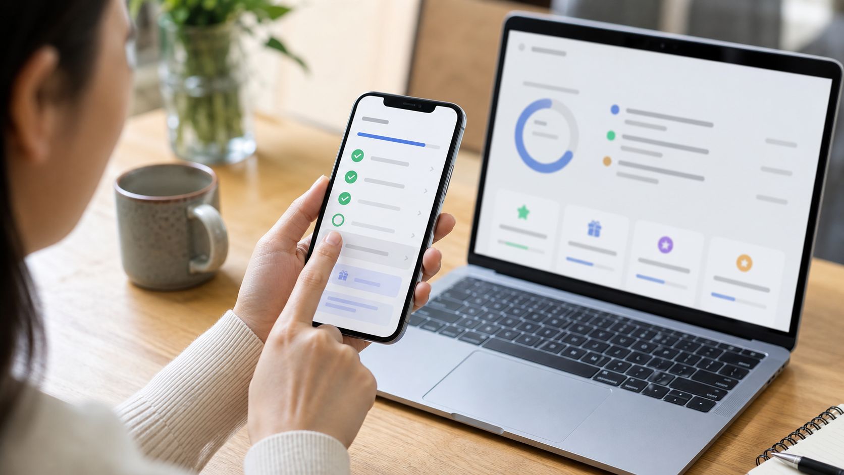 Users Complete Tasks Step by Step