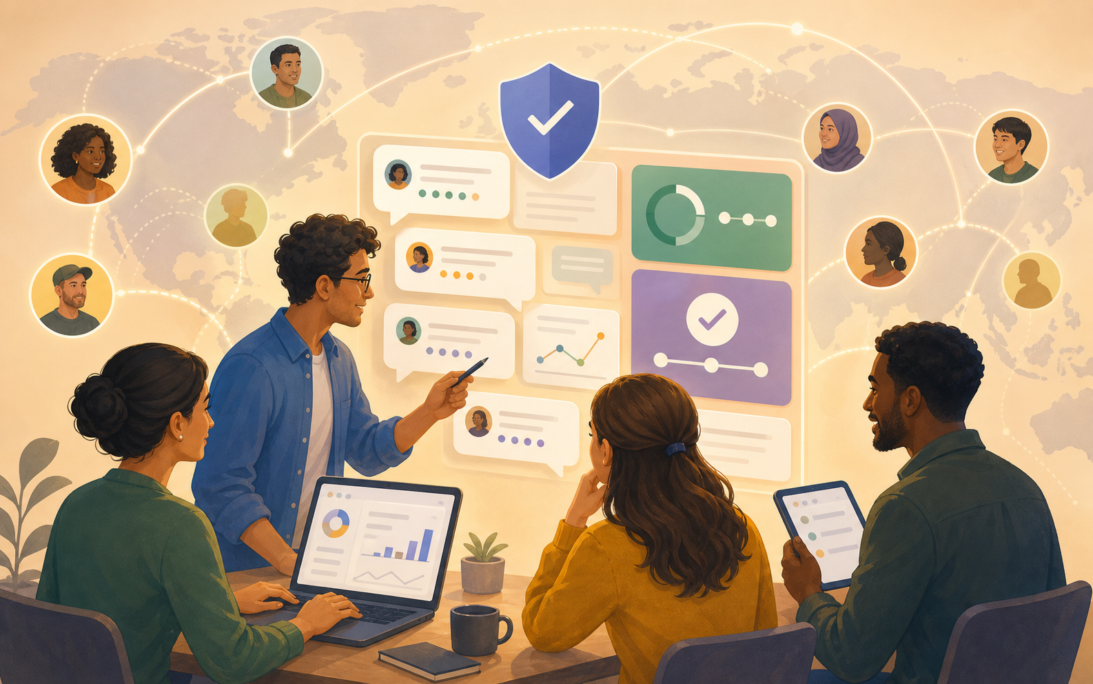 Building the platform together with users