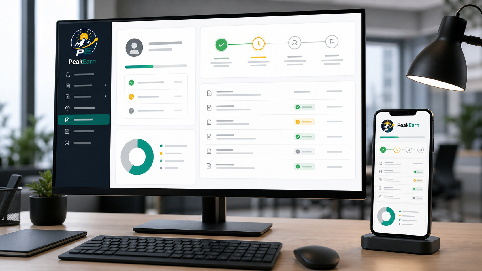 System records progress and review status