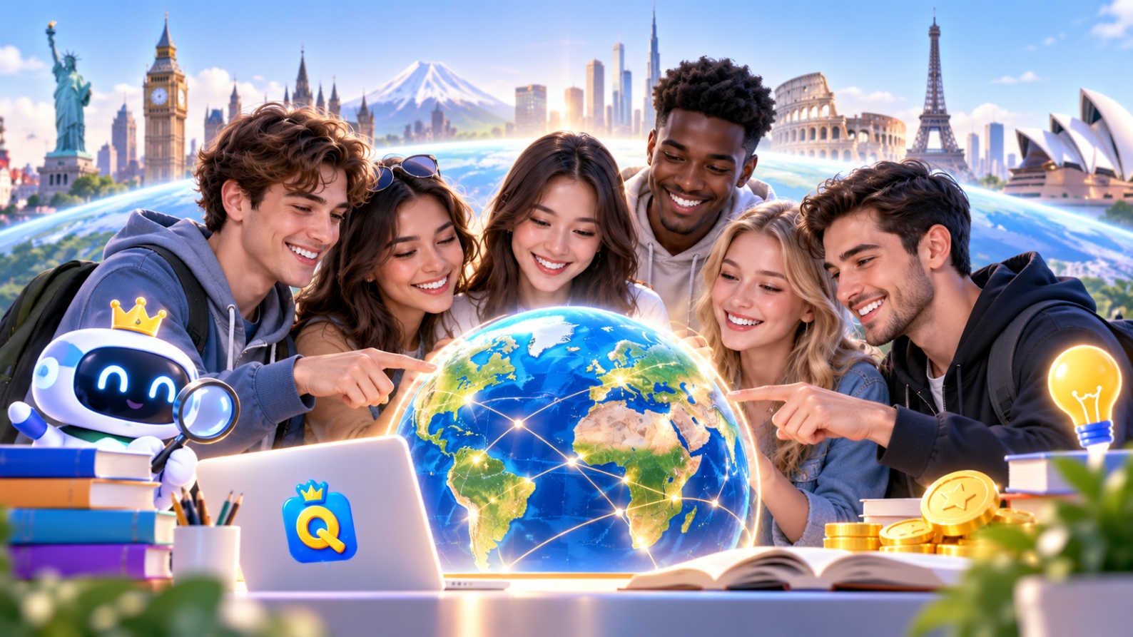 QuizLoop: Quizfragen beantworten und Belohnungen verdienen