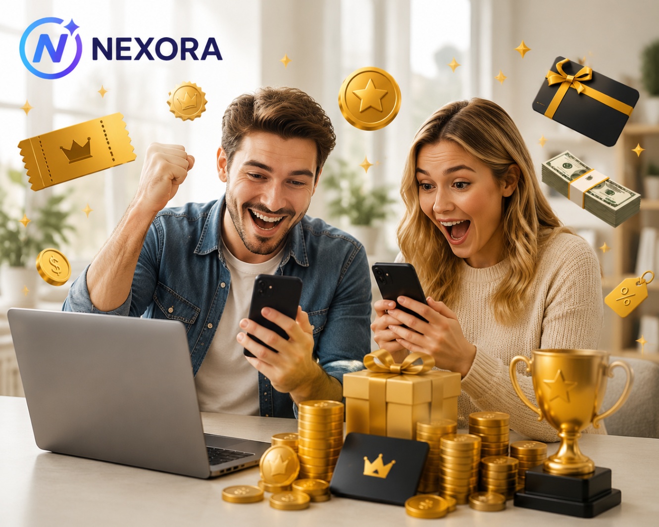 Complete tasks. Earn rewards.